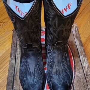 Laredo Classic Black Western Boots Wore Once